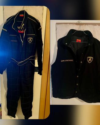 Tuta da pilota + Smanicato, MOMO (Lamborghini)