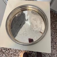 Vassoio silver plate