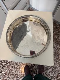 Vassoio silver plate
