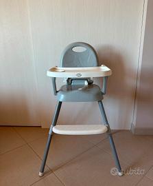 Seggiolone versatile adatto a bambini fino a 18 Kg