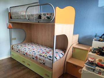 letto a soppalco per bambini