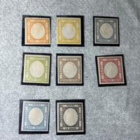 francobolli storici italiani del 1861, appartenent