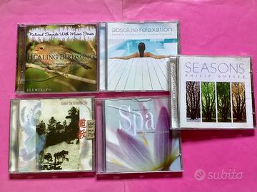 CD musicali/ suoni della natura NewAge