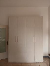 camera mateimoniale con armadio letto como