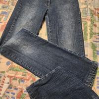 Jeans blu non elasticizzati 