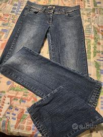 Jeans blu non elasticizzati 