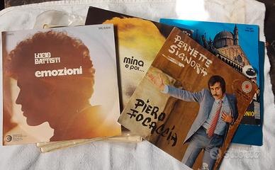 lotto 45 giri 18 pezzi piero focaccia