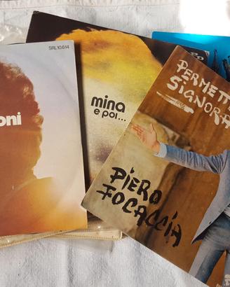 lotto 45 giri 18 pezzi piero focaccia