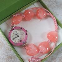 Orologio con cinturino cuori