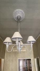 Lampadario Shabby Chic