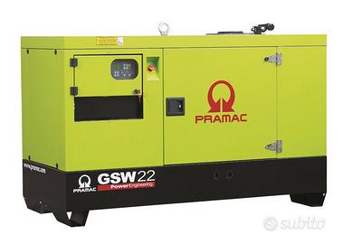 Gruppo elettrogeno PRAMAC GSW22 - pari al nuovo