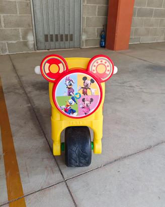 MotoTopolino Mickey Mouse bimbo 18 mesi / 3 anni