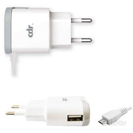 Caricabatterie compatibile Micro NUOVO bianco