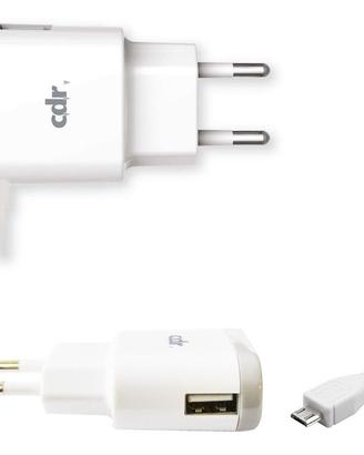 Caricabatterie compatibile Micro NUOVO bianco