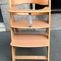 Seggiolone Seggiolone Hauck in legno 