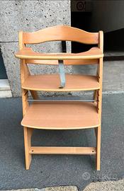 Seggiolone Seggiolone Hauck in legno 