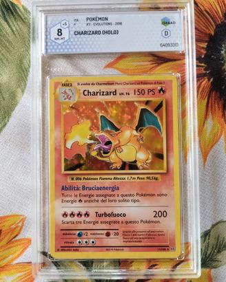 Charizard 11/108 Holo XY Evolutions 2016 GRAAD 8