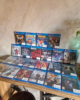 lot 22 ps4 giochi