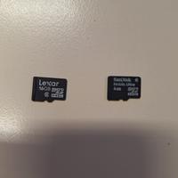 Micro SD 4 e 16 GB