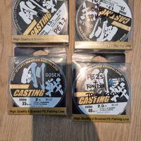 Trecciati spinning Goosen w8 casting