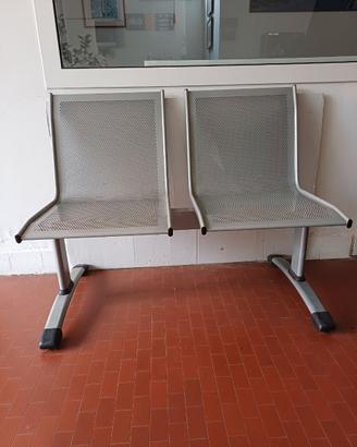 Sedie a panca per sala d'attesa