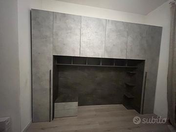 armadio con comodino