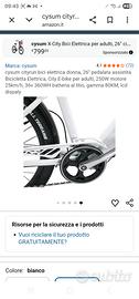 Bici elettrica donna come nuova-06.2026
