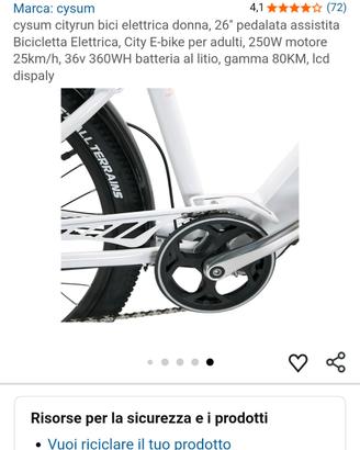 Bici elettrica donna come nuova-06.2026