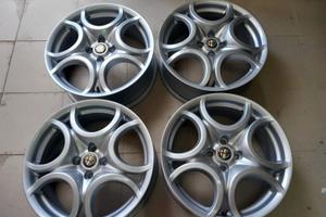 Cerchi in lega da 17 pollici per alfa romeo mito