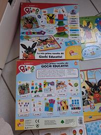 giochi educativi  di bing di lisciani