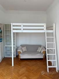 NUOVISSIMO LETTO A SOPPALCO STORA IKEA + CONSEGNA