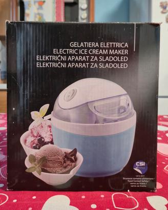 Gelatiera elettrica per gelato fatto in casa