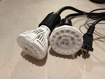 Lampada led per piante SANSI 20W con due bracci
