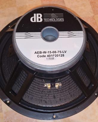 Woofer dBTechnologies SUB15H 15" 1000W 8Ohm