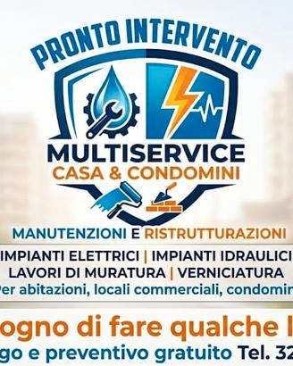 Manutentore elettricista idraulico