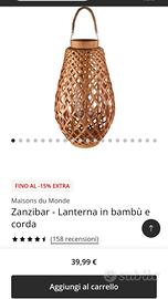 lanterna originale nuova maisons du monde 