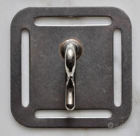 Piastra corta per trapezi  da vela in acciaio inox