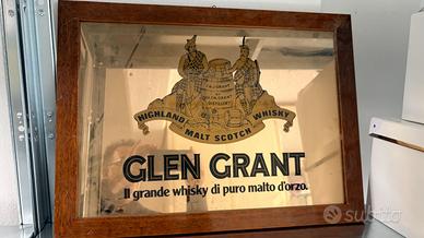 Specchio Pubblicitario Vintage GLEN GRANT
