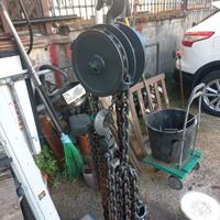 Paranco a catena manuale con gancio