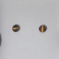 Orecchini in argento 925 con occhio di tigre