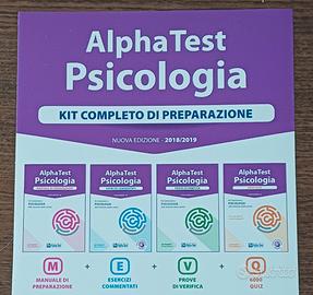 4 testi completi per alphatest psicologia