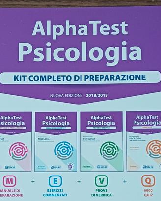 4 testi completi per alphatest psicologia