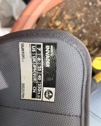 Scarponi snowboard burton