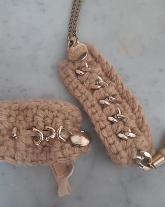 Abb Accessori Bijoux Alpha Parure Lana e metallo 