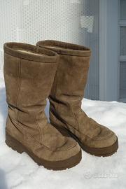 Doposci originali anni '80 vera pelle