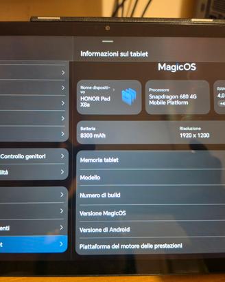 Honor Tab X8A