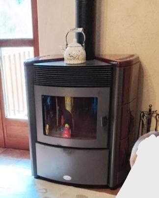 stufa a legna arce ventilata