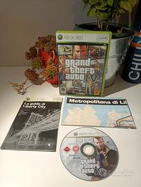 GTA4 Xbox 360 italiano completo