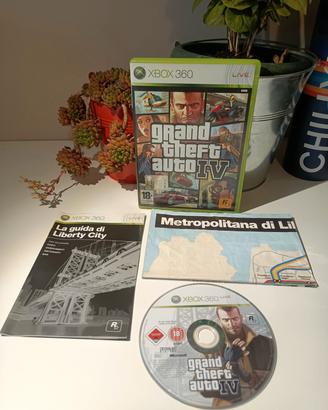 GTA4 Xbox 360 italiano completo