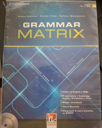 LIBRO SCOLASTICO: Grammar Matrix (CEFR A1 to B2+)